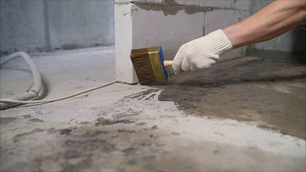 SJ Waterproofing Pros Waterproofing coverage map for New Goshen, IN and surrounding area